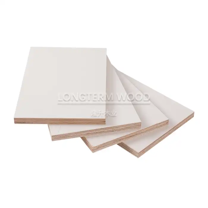 White Melamine Faced Plywood